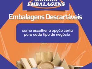 Embalagens descartáveis: como escolher a opção certa para cada tipo de negócio