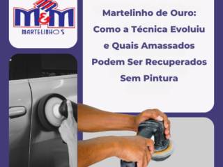 Martelinho de Ouro: Como a Técnica Evoluiu e Quais Amassados Podem Ser Recuperados Sem Pintura
