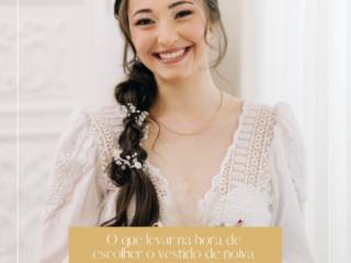 O que levar na hora de escolher o vestido de noiva?