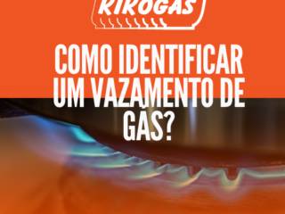Como identificar um vazamento de gás?