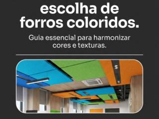 Evite erros na escolha de forros coloridos