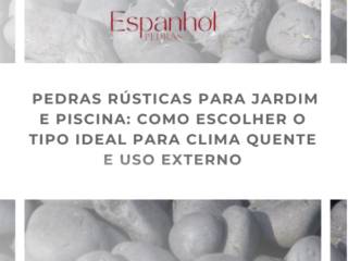 Pedras Rústicas para Jardim e Piscina: Como Escolher o Tipo Ideal para Clima Quente e Uso Externo