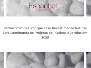 Pedras Rústicas: Por que Esse Revestimento Natural Está Dominando os Projetos de Piscinas e Jardins em 2025