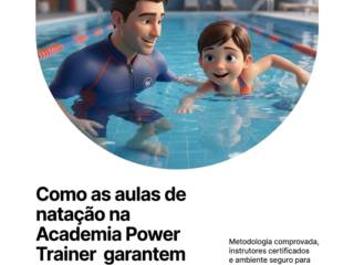 Como as aulas de natação na Academia Power Trainer garantem aprendizado eficaz?