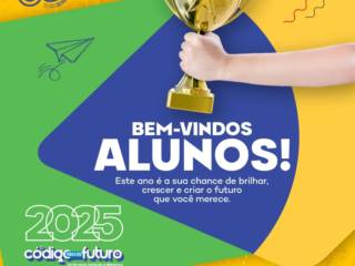 Bem-vindos, alunos de 2025!