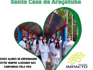 Ação de doação de sangue para Santa Casa de Araçatuba