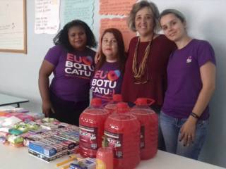 Solutudo faz doação de itens de higiene ao projeto Adolescer