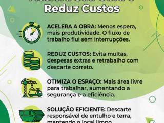 Como a Caçamba Certa Acelera Sua Obra e Reduz Custos