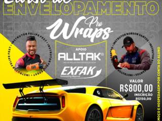 Curso Pro Wraps • Dias 16 e 17 de Novembro