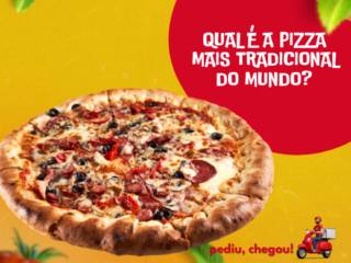 Qual é a pizza mais tradicional do mundo?