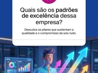 Quais são os padrões de excelência dessa empresa?
