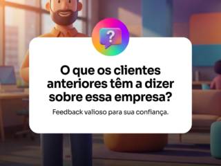 O que os clientes anteriores têm a dizer sobre essa empresa?