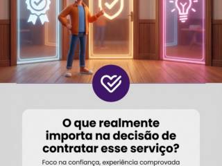 O que realmente importa na decisão de contratar esse serviço?