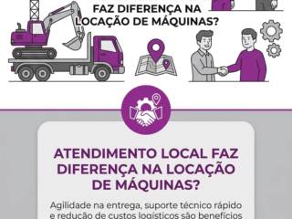 Atendimento Local Faz Diferença Na Locação De Máquinas?