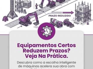Equipamentos Certos Reduzem Prazos? Veja Na Prática