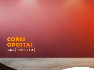 CORES OPOSTAS QUE COMBINAM!