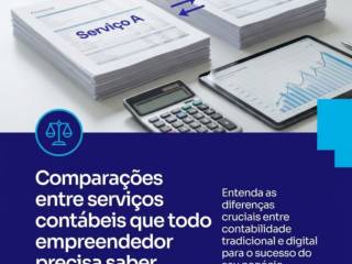 Comparações entre serviços contábeis que todo empreendedor precisa saber