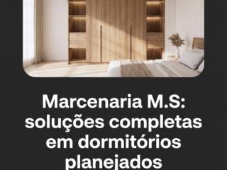 Marcenaria M.S: soluções completas em dormitórios planejados