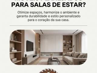 Por que investir em móveis planejados para salas de estar?