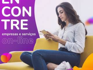Encontre empresas e serviços on-line