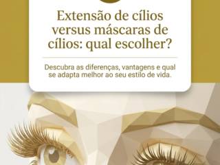 Extensão de cílios versus máscaras de cílios: qual escolher?