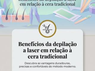Benefícios da depilação a laser em relação à cera tradicional