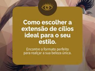 Como escolher a extensão de cílios ideal para o seu estilo