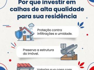 Por que investir em calhas de alta qualidade para sua residência