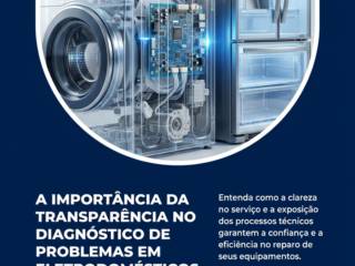 A importância da transparência no diagnóstico de problemas em eletrodomésticos