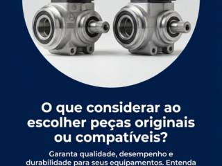 O que considerar ao escolher peças originais ou compatíveis?