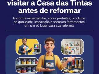 Top 5 motivos para visitar a Casa das Tintas antes de reformar