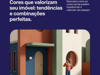 Cores que valorizam seu imóvel: tendências e combinações perfeitas