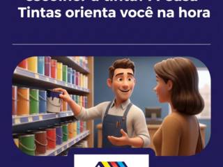 Precisa de ajuda para escolher a tinta? A Casa das Tintas orienta você na hora