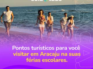 Pontos turísticos em Aracaju
