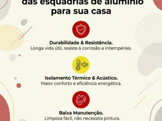 Os benefícios práticos das esquadrias de alumínio para sua casa