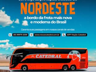 Conheça as principais cidades do Nordeste a bordo da frota mais moderna do Brasil