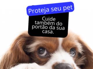 QUAL O MELHOR PORTÃO PARA QUEM TEM PETS EM CASA?