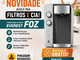 Filtros e Cia: Conheça o novo Purificador Everest Foz!