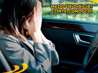 Medo de dirigir? Conte conosco! 