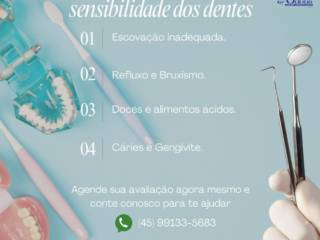 Motivos que impactam na sensibilidade dos dentes