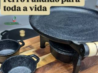 Jogo de Panela de Ferro Fundido