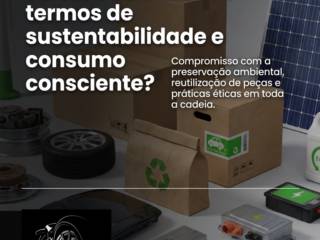Quais os diferenciais da Tem de Tudo em termos de sustentabilidade e consumo consciente?