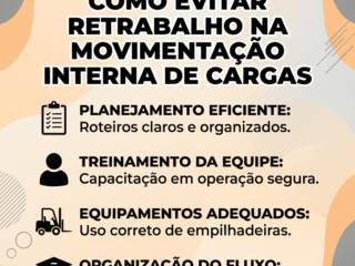 Como evitar retrabalho na movimentação interna de cargas