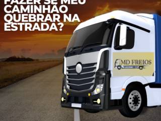 O que devo fazer se meu caminhão quebrar na estrada?