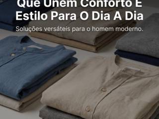 Roupas Masculinas Que Unem Conforto E Estilo Para O Dia A Dia
