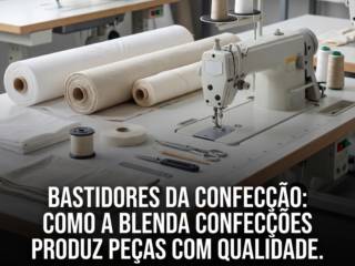 Bastidores Da Confecção: Como A Blenda Confecções Produz Peças Com Qualidade
