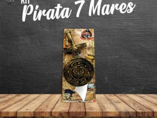 Hallowen na Pilão Shop Kit Pirata 7 Mares