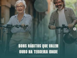 Bons hábitos na terceira idade!
