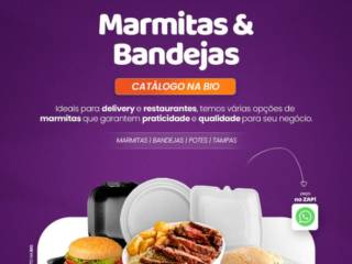 Marmitas e Bandejas