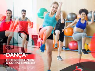 DANÇA É EXERCÍCIO PARA O CORPO E MENTE!